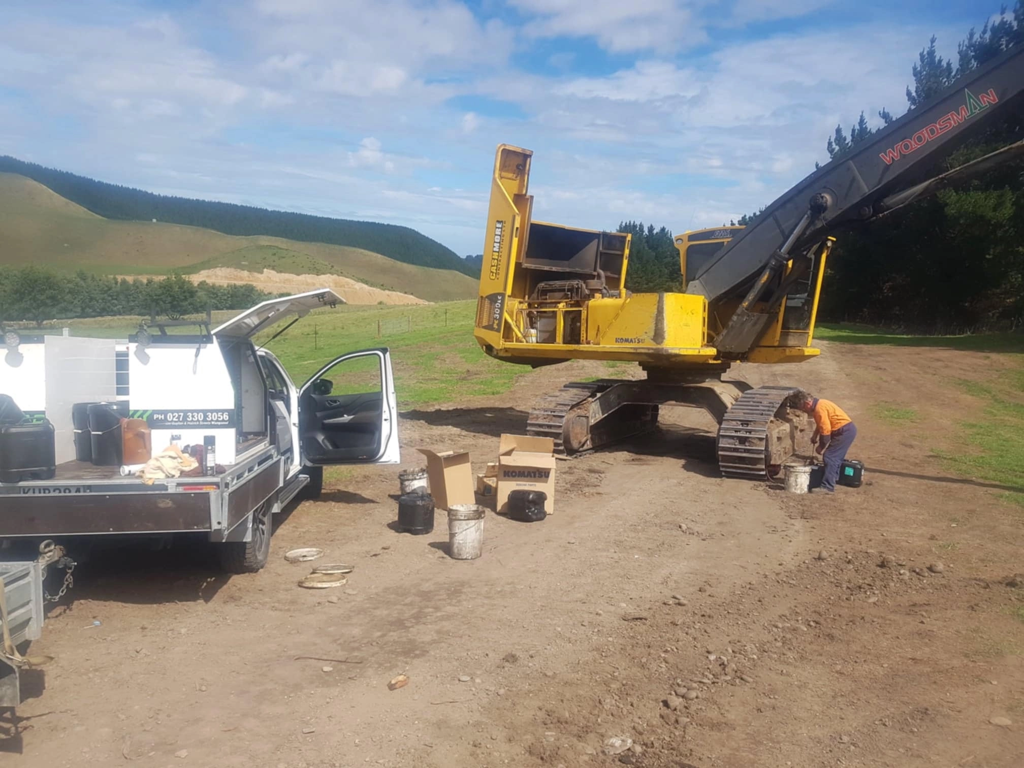 Tracmac Parts Vehicle